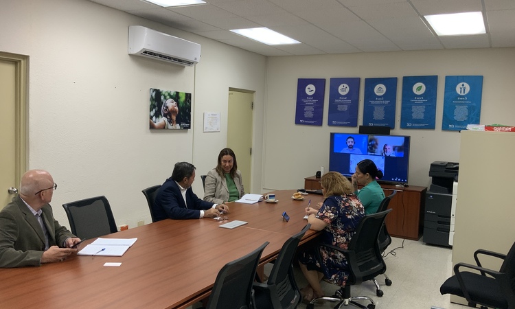 Reunión con Representante de  UNOPS Panamá